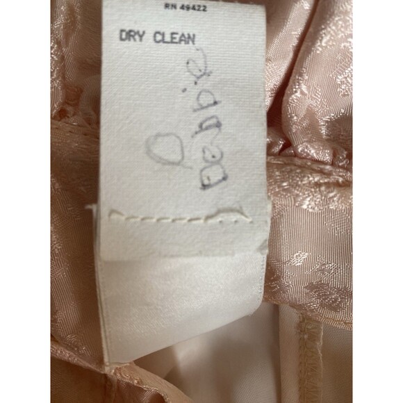 Vtg 80's GUNNE SAX Jessica McClintock Pink Floral Dress Off The Shoulder Size 5 - Picture 9 of 12